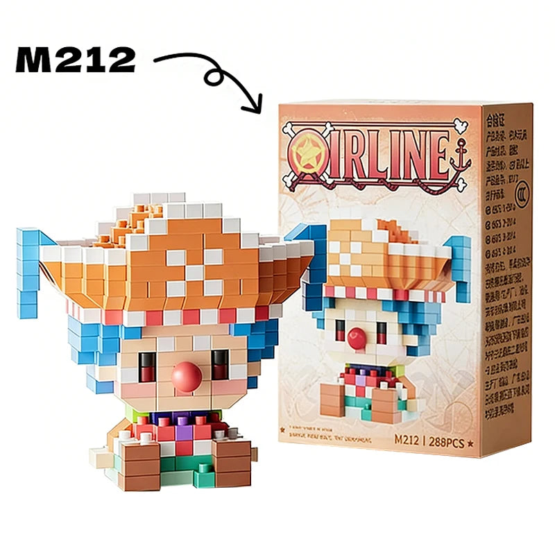 Set de bloques One Piece — Mini figura para montar