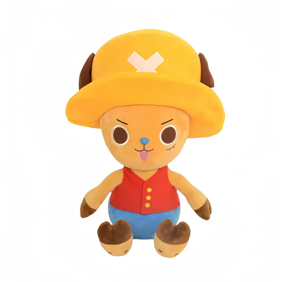 Peluche One Piece — Luffy, Zoro, Chopper, Ace o Law (20-25 cm)
