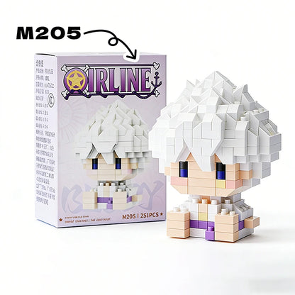 Set de bloques One Piece — Mini figura para montar