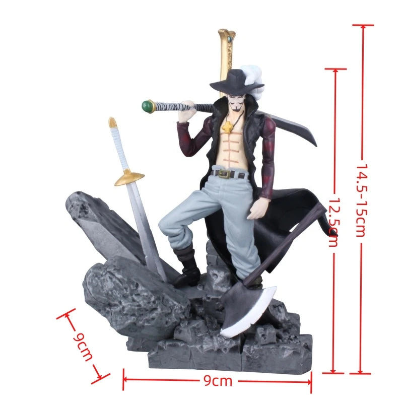 Figura Dracule Mihawk — One Piece 14 cm