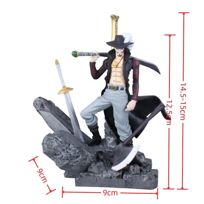 Figura Dracule Mihawk — One Piece 14 cm