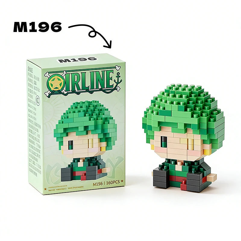 Set de bloques One Piece — Mini figura para montar