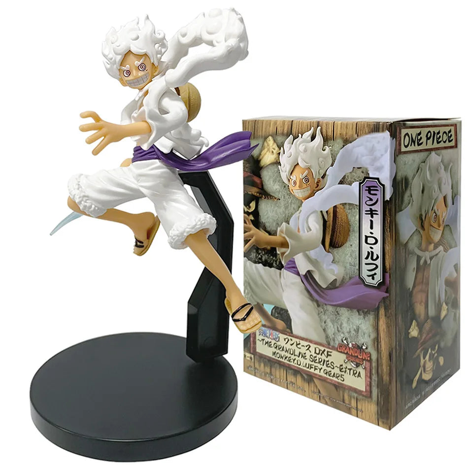 Figura Luffy Gear 5 Nika — One Piece 18 cm