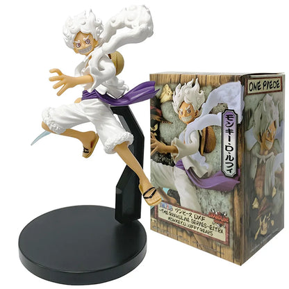 Figura Luffy Gear 5 Nika — One Piece 18 cm