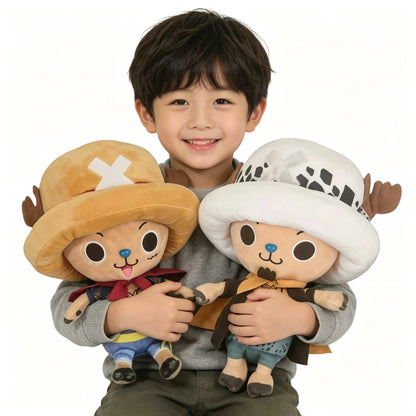 Peluche One Piece — Luffy, Zoro, Chopper, Ace o Law (20-25 cm)