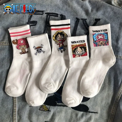 Calcetines One Piece — Pack de 5 pares