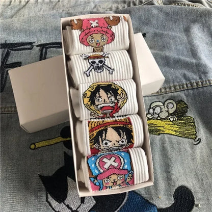 Calcetines One Piece — Pack de 5 pares