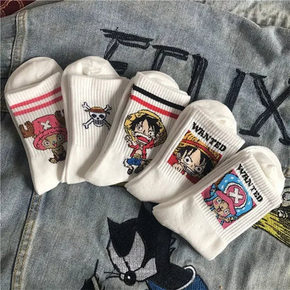Calcetines One Piece — Pack de 5 pares