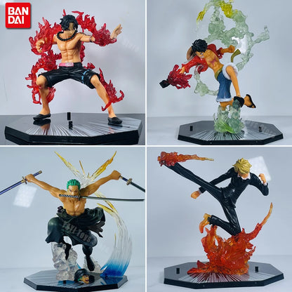 Figura One Piece — Ace, Luffy, Zoro o Sanji