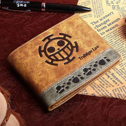 Cartera One Piece — Luffy, Zoro y Ace