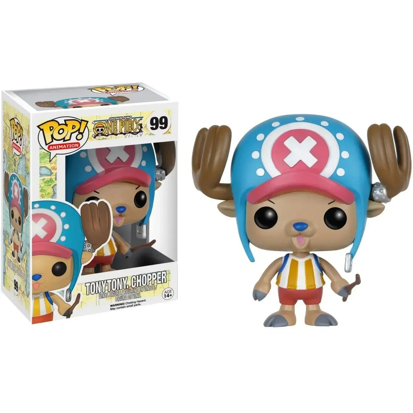 Figura estilo Pop One Piece — 10 cm