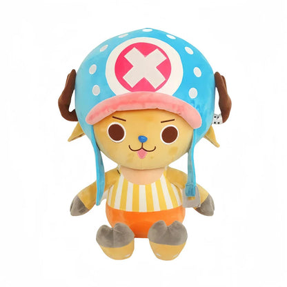 Peluche One Piece — Luffy, Zoro, Chopper, Ace o Law (20-25 cm)