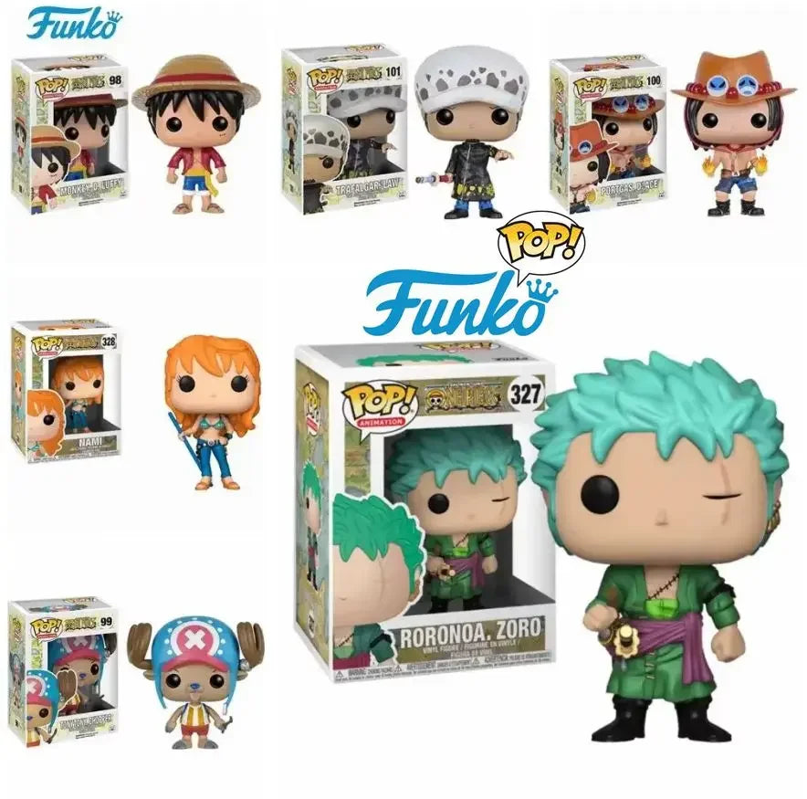 Figura estilo Pop One Piece — 10 cm
