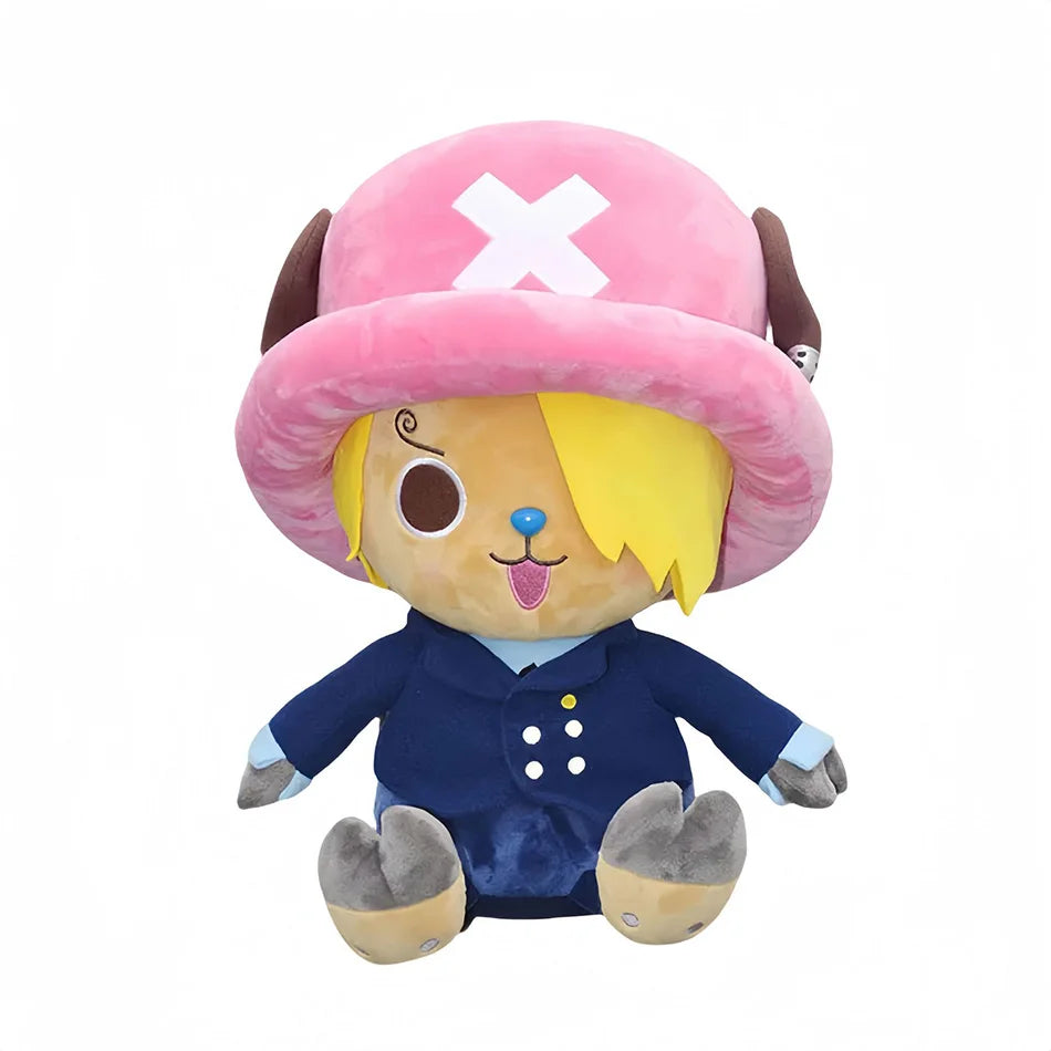 Peluche One Piece — Luffy, Zoro, Chopper, Ace o Law (20-25 cm)