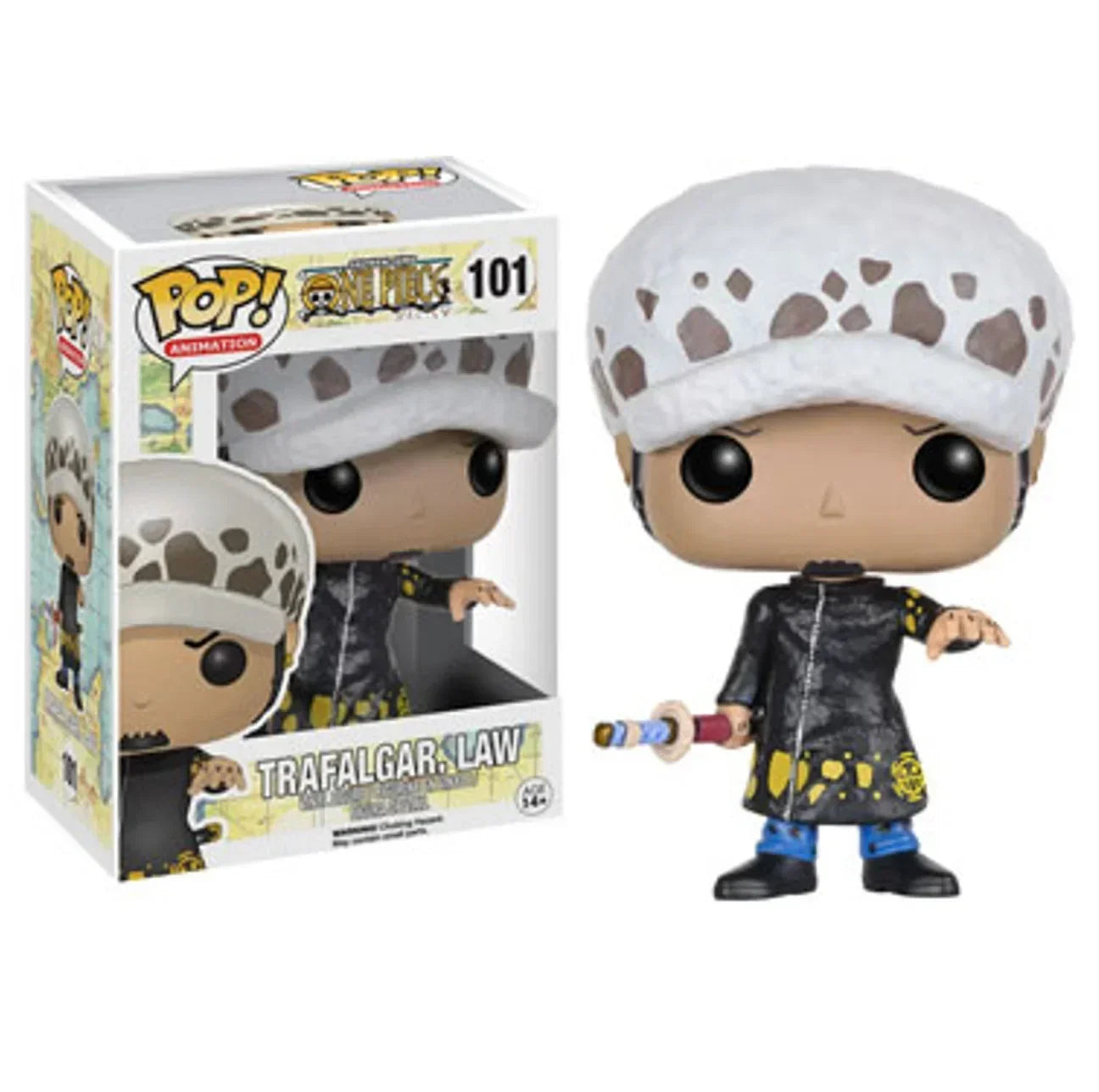 Figura estilo Pop One Piece — 10 cm
