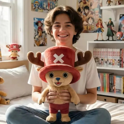 Peluche Chopper con gorro — One Piece 20 cm
