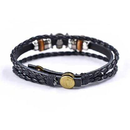 Pulsera One Piece — Cuero PU (Mugiwara)