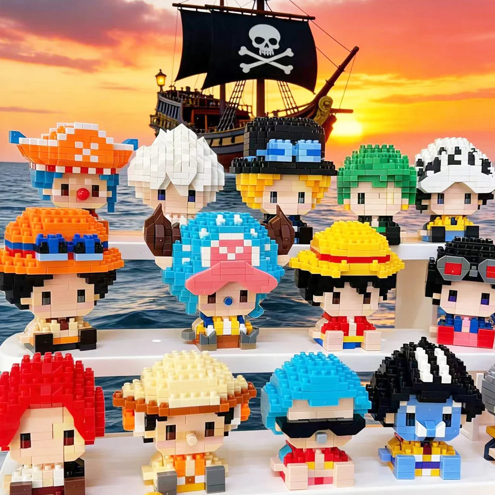 Set de bloques One Piece — Mini figura para montar