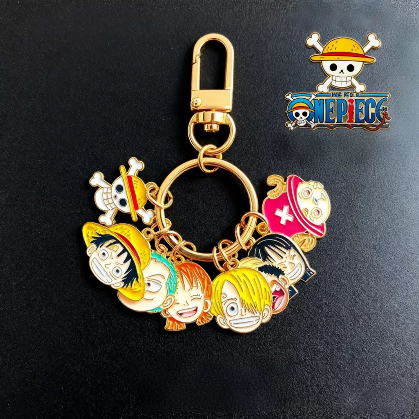 Llavero colgante One Piece — Mugiwara