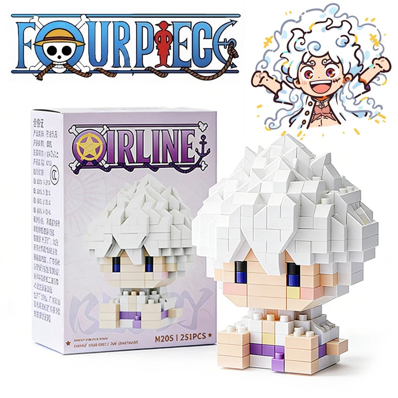 Set de bloques One Piece — Mini figura para montar