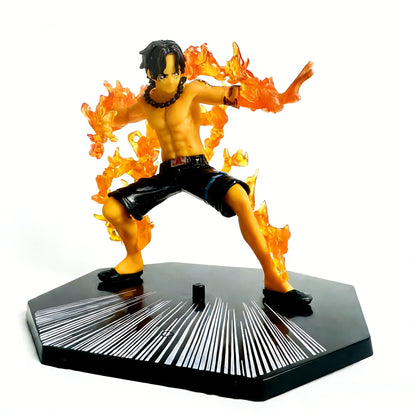 Figura One Piece — Ace, Luffy, Zoro o Sanji