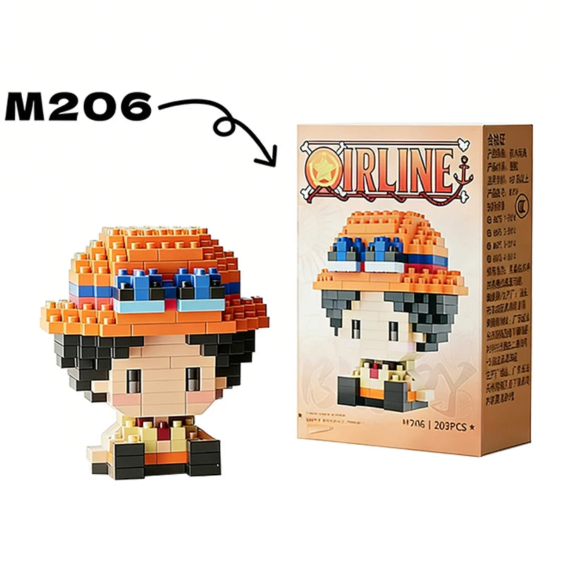 Set de bloques One Piece — Mini figura para montar