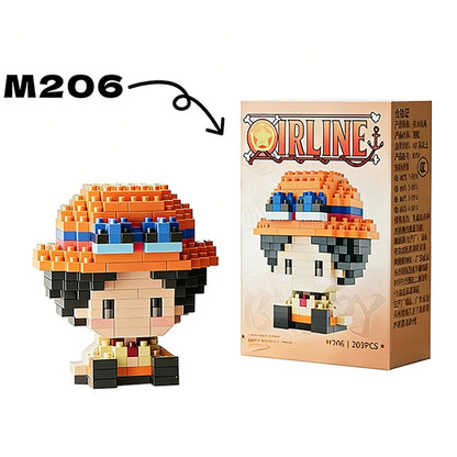 Set de bloques One Piece — Mini figura para montar