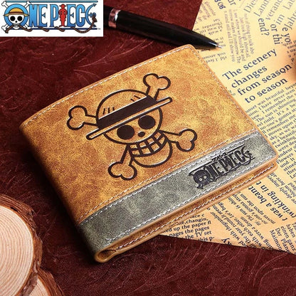 Cartera One Piece — Luffy, Zoro y Ace