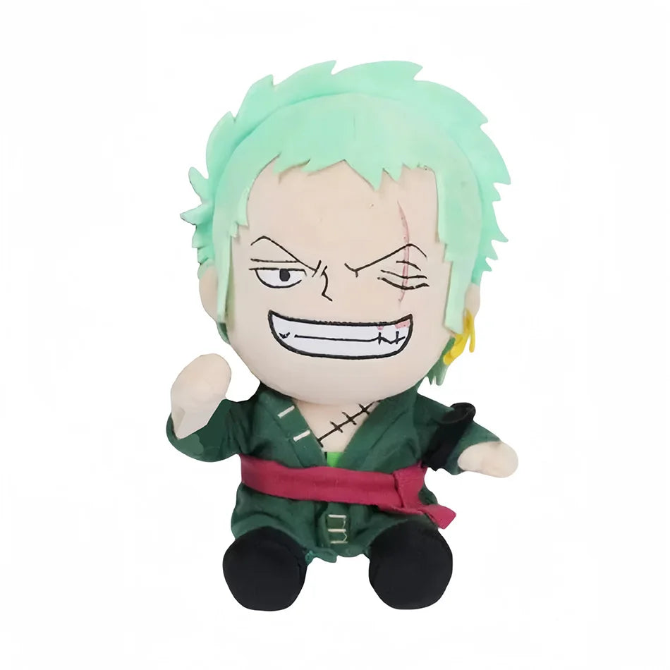 Peluche One Piece — Luffy, Zoro, Chopper, Ace o Law (20-25 cm)