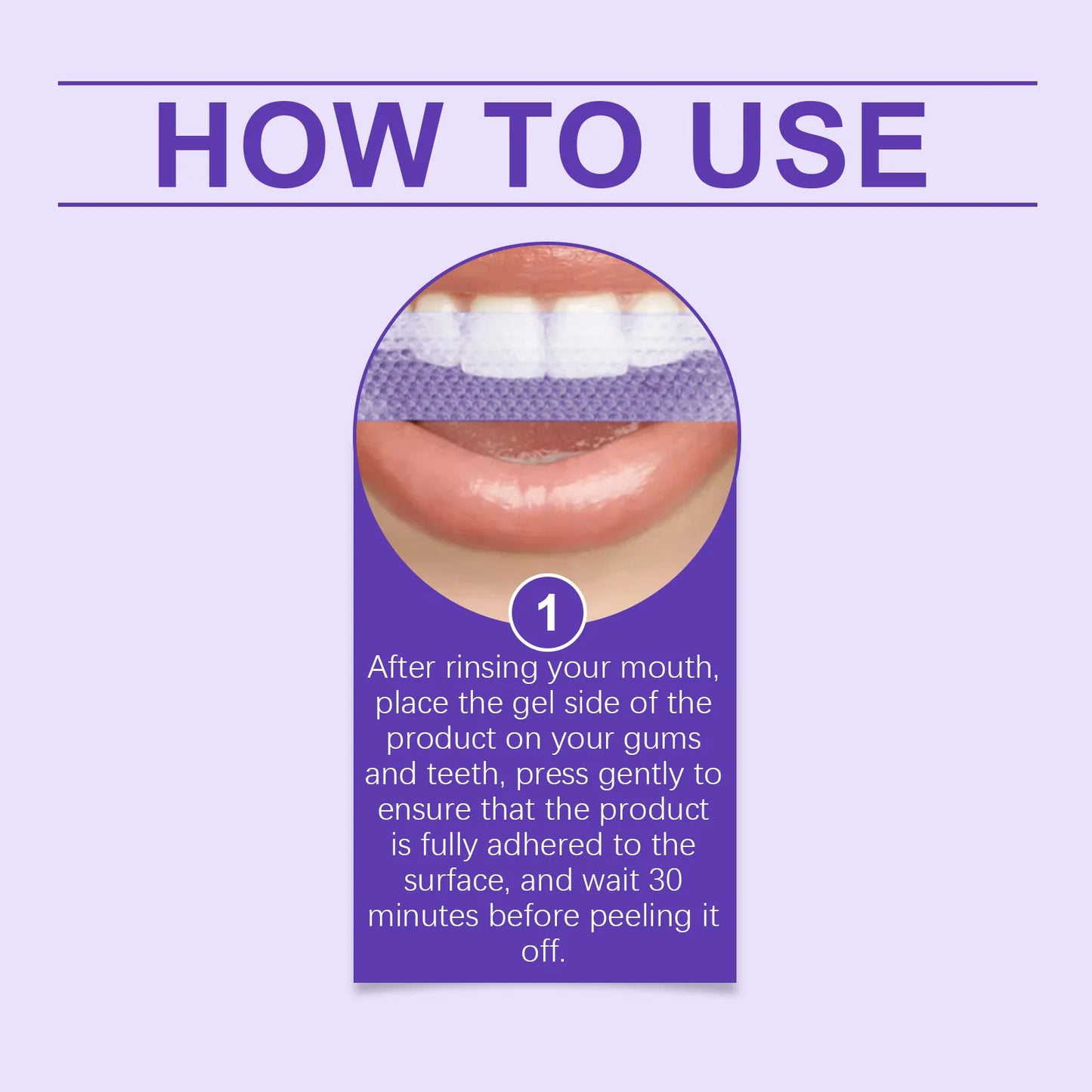 Whitening Strips — Dazzling smile in 30 min