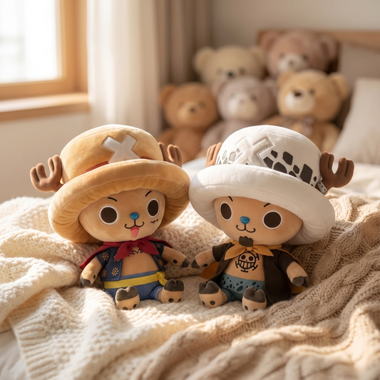 Peluche One Piece ambientado